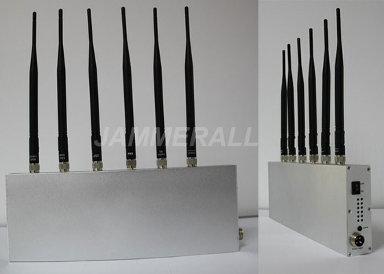 Inhibiteur de signal de téléphone portable de 6 antennes, 3G puissant/brouilleur signal de WiFi