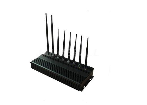 Brouilleur de VHF de fréquence ultra-haute de puissance élevée, inhibiteur de signal de téléphone portable de WiFi GPS LoJack 3G