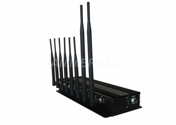 Fonctionnel multi de dispositif de brouilleur de signal de WiFi de puissance élevée avec 8 antennes