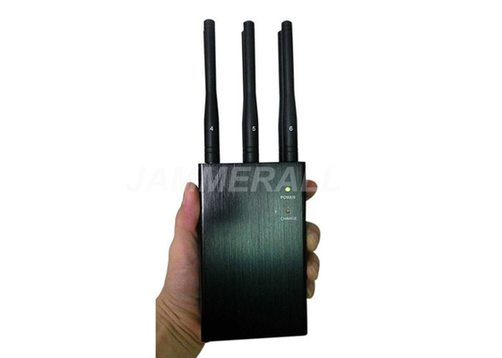 Les antennes tenues dans la main sélectionnables du brouilleur 6 de téléphone portable dactylographient pour des signaux de GPS 3G 4G