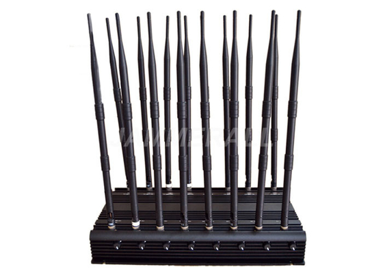 Brouilleur de VHF de fréquence ultra-haute de 16 antennes, dresseur tout-en-un de signal de téléphone portable
