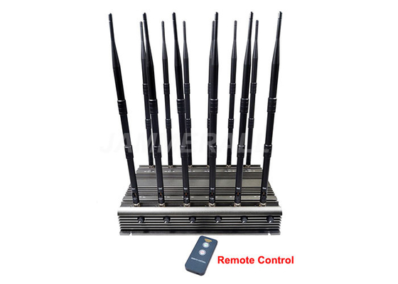 Brouilleur réglable de signal de 3G 4G pour le VHF de fréquence ultra-haute de WiFi LOJACK avec à télécommande