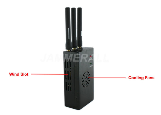 Brouilleur portatif de téléphone portable de puissance élevée pour le blocage de signal de CDMA GSM 3G