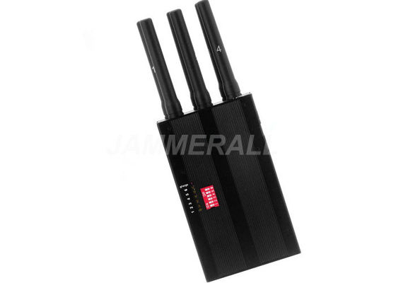 qualité  Handheld 3G 4G Signal Jammer For Blocking LoJack / GPSL1 / GPSL2 / GPSL5 usine